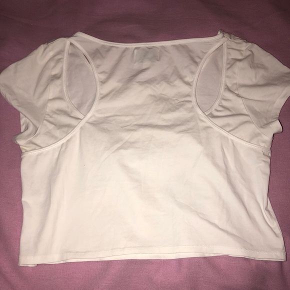 American Eagle | White Crop Top | XL - Picture 2 of 5